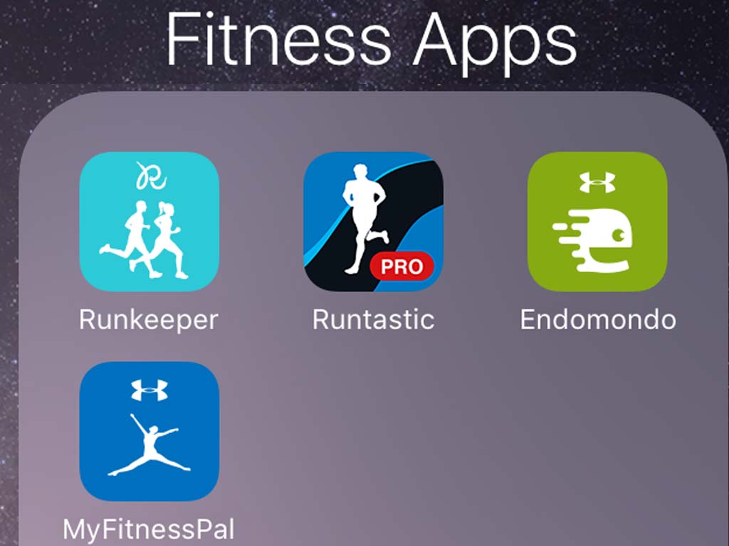 Übernommene Lauf Apps